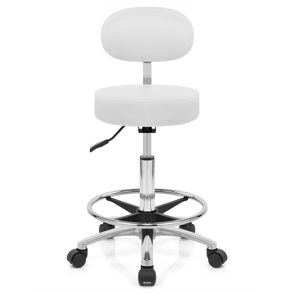 Barhocker - Swivel Weiß