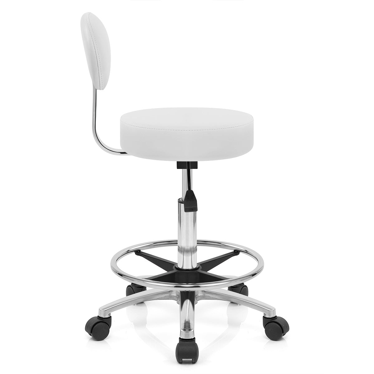 Barhocker - Swivel Weiß