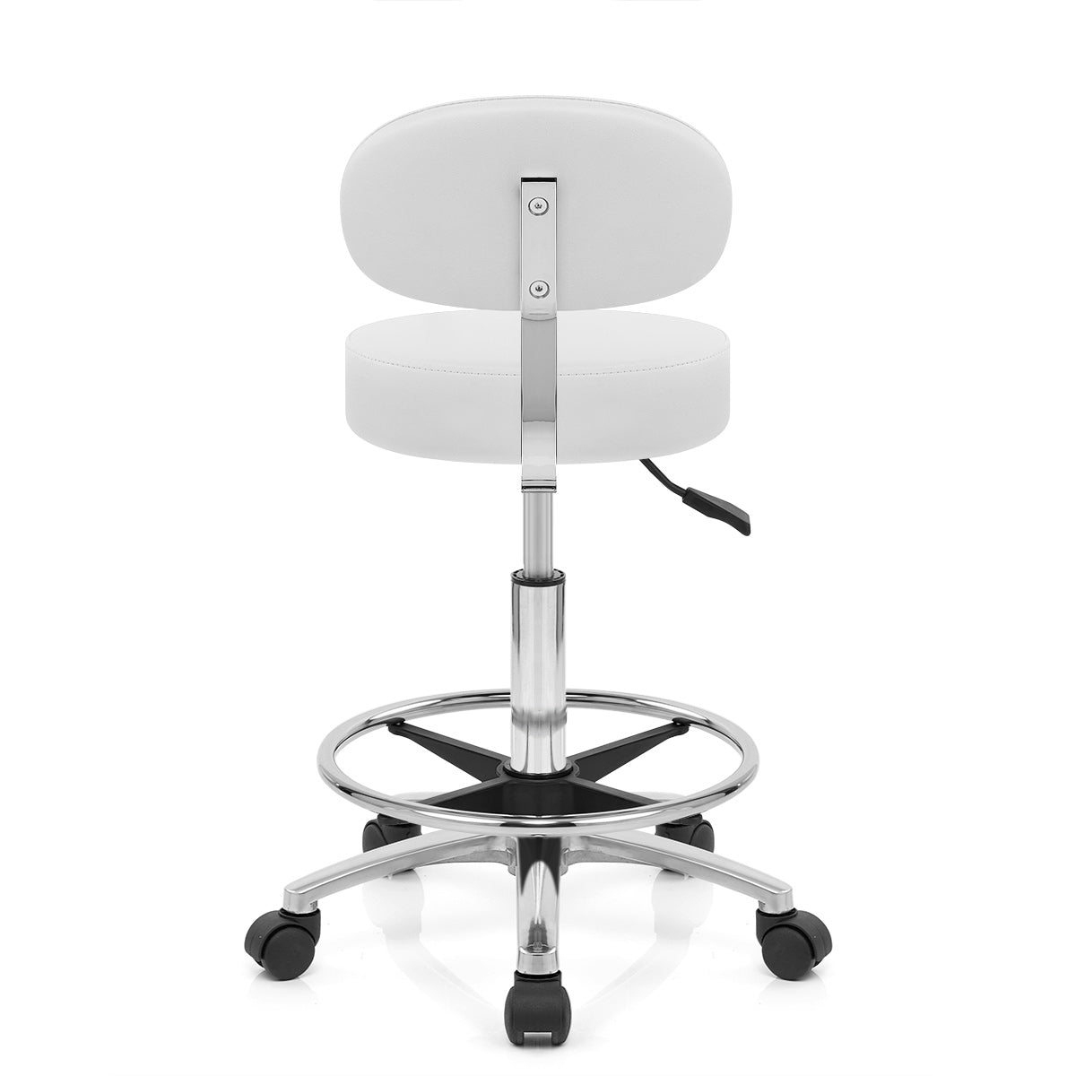 Barhocker - Swivel Weiß