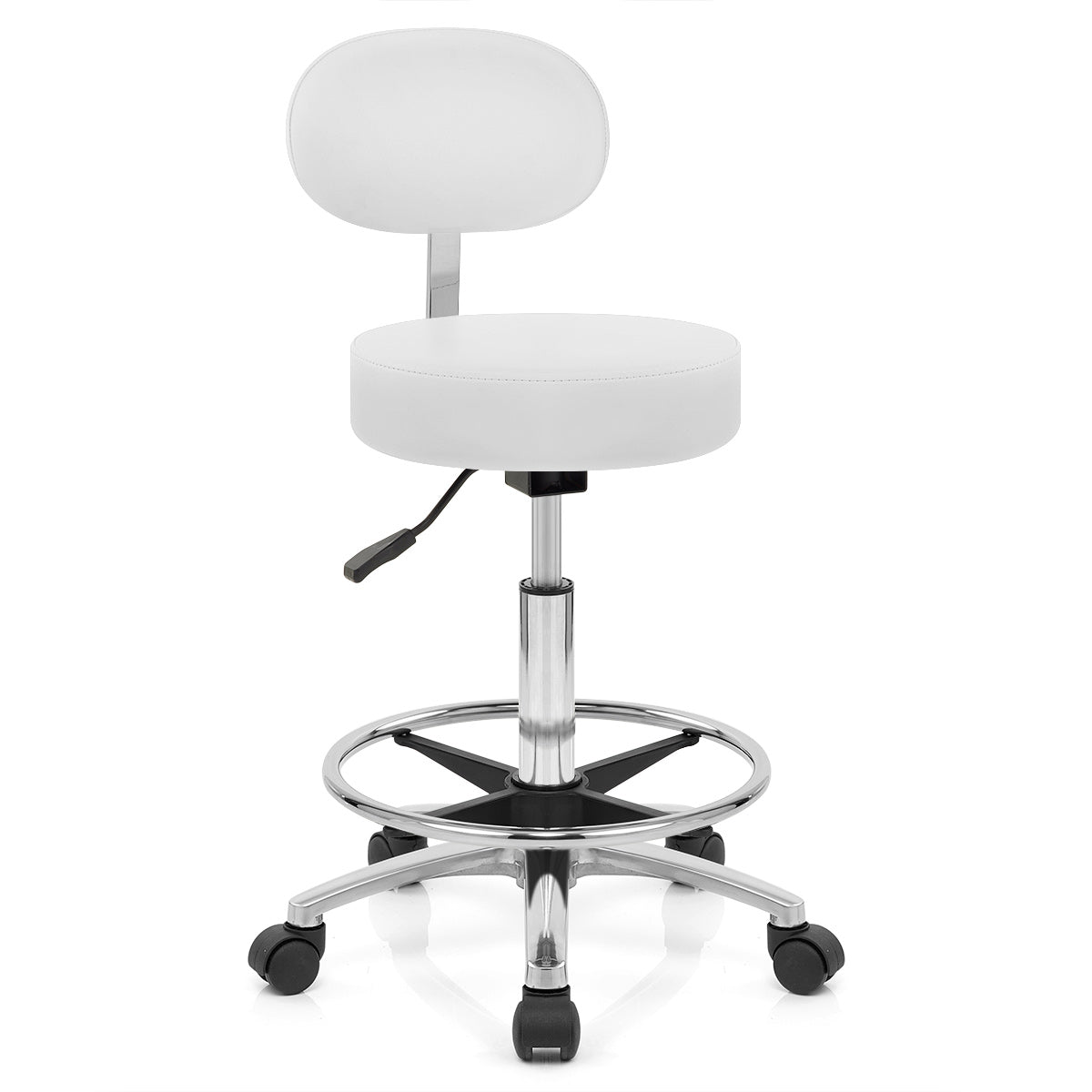 Barhocker - Swivel Weiß