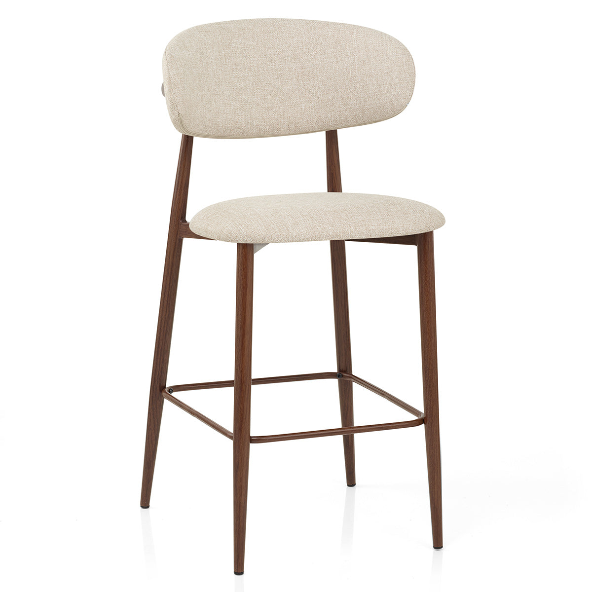 Barhocker Stoff - Harrow Beige