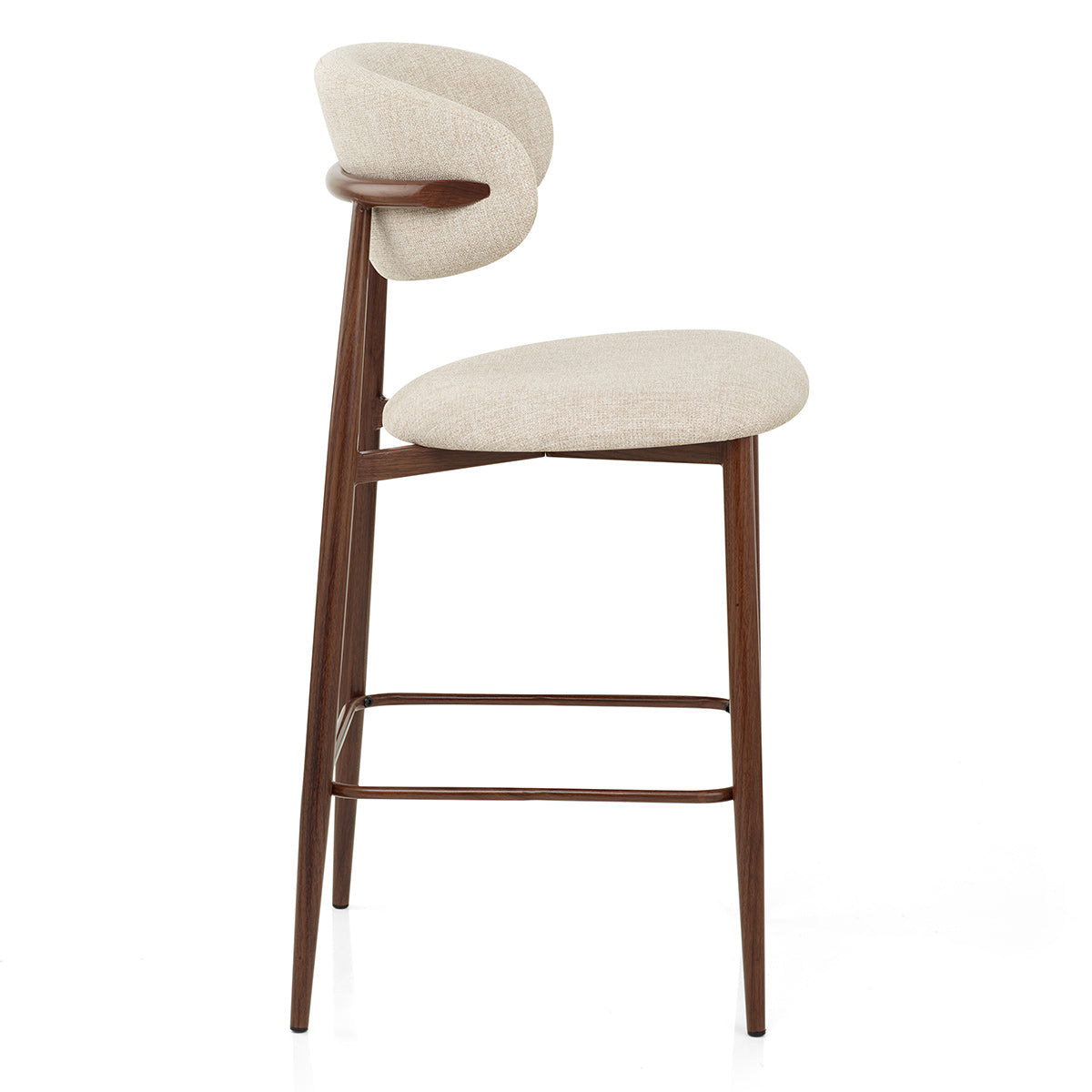 Barhocker Stoff - Harrow Beige