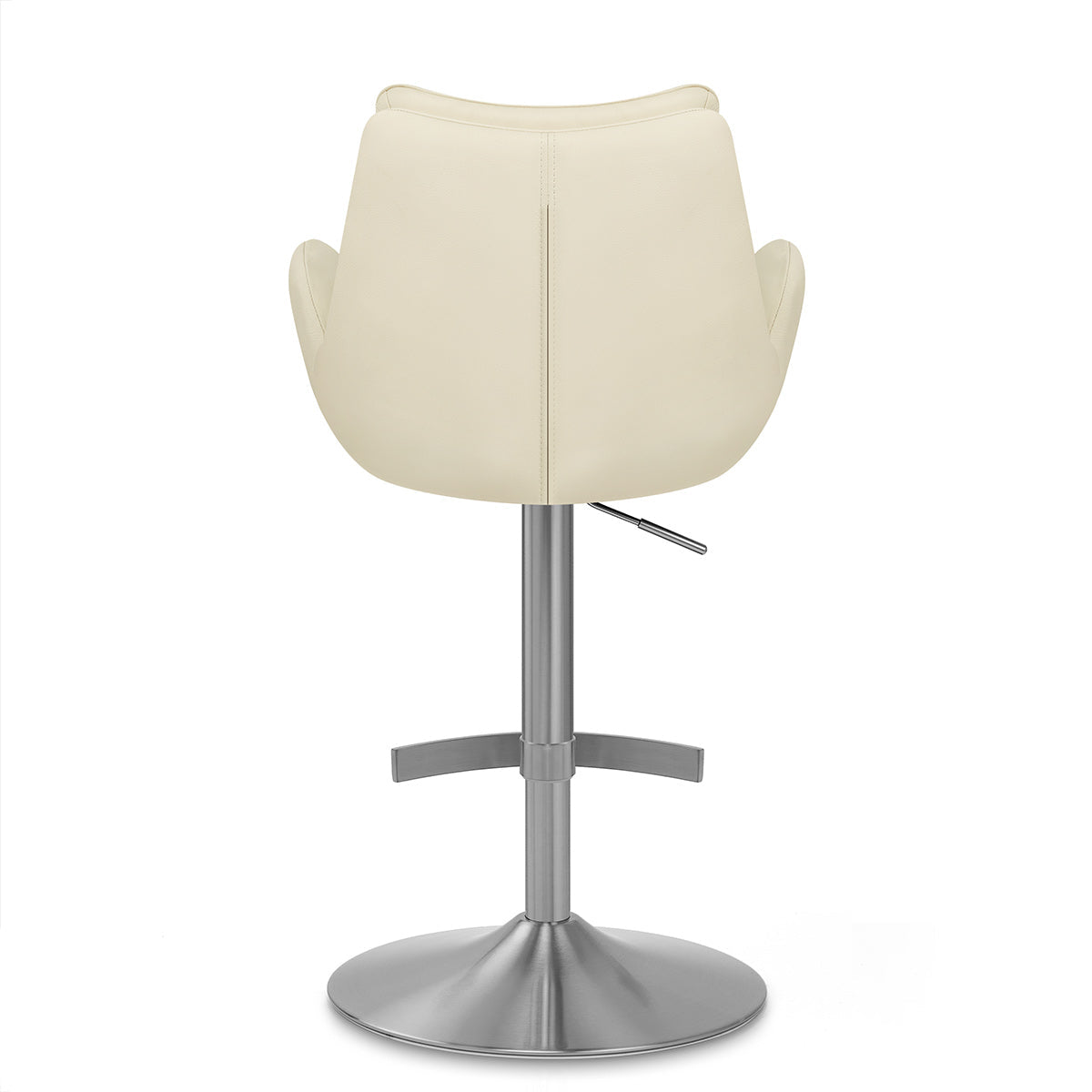 Barhocker Echtleder Gebürstet - Seville Beige