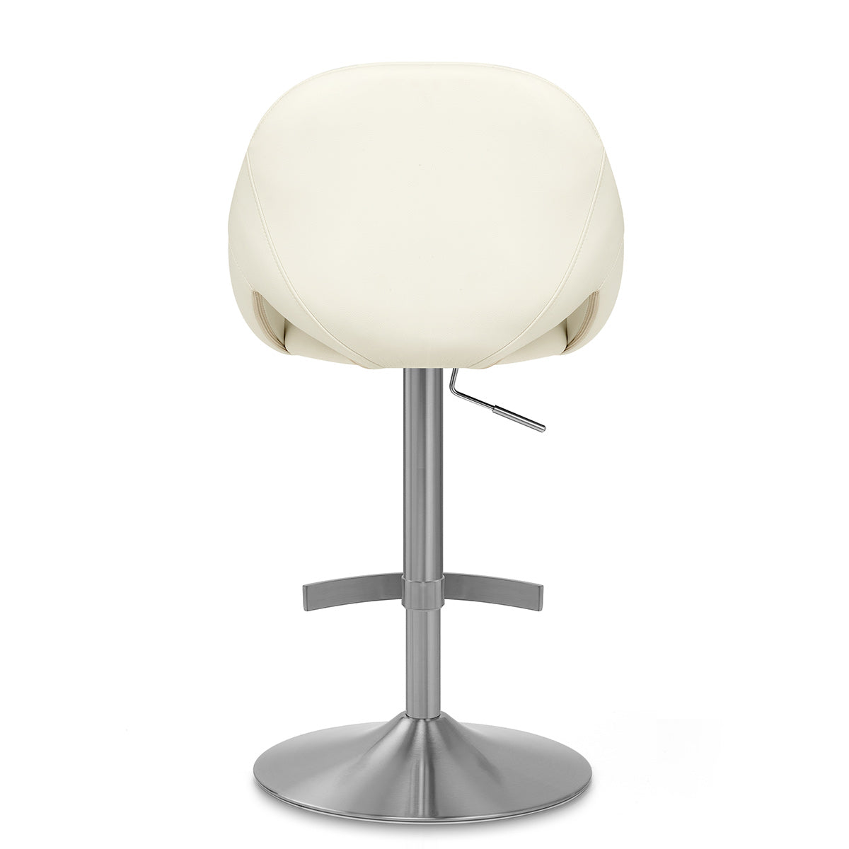 Barhocker Öko-Leder Gebürstet - Rico Beige