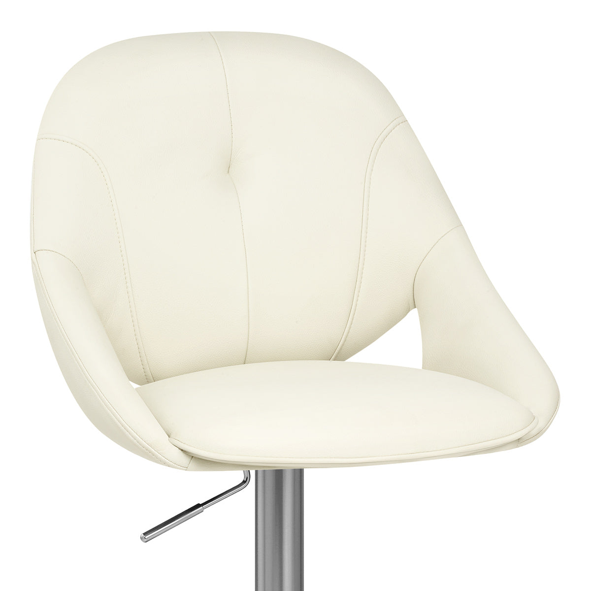 Barhocker Öko-Leder Gebürstet - Rico Beige