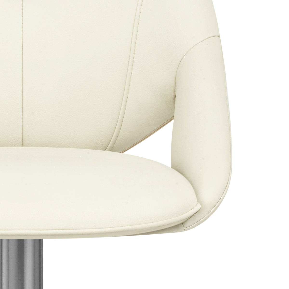 Barhocker Öko-Leder Gebürstet - Rico Beige