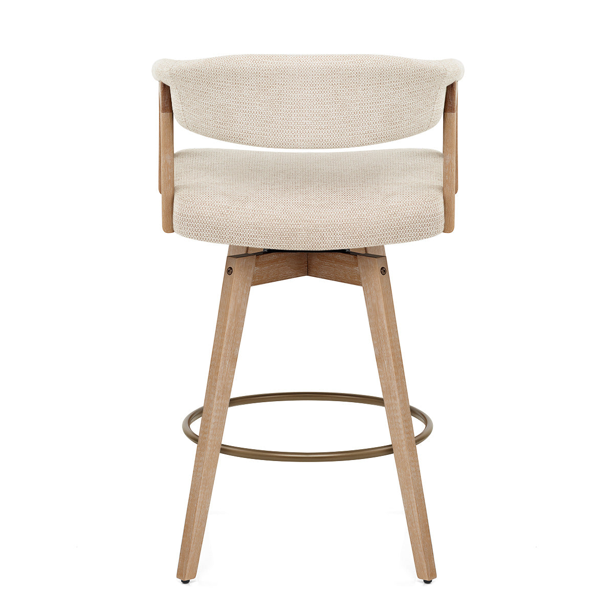 Sgabello Tessuto Quercia - Falco Beige