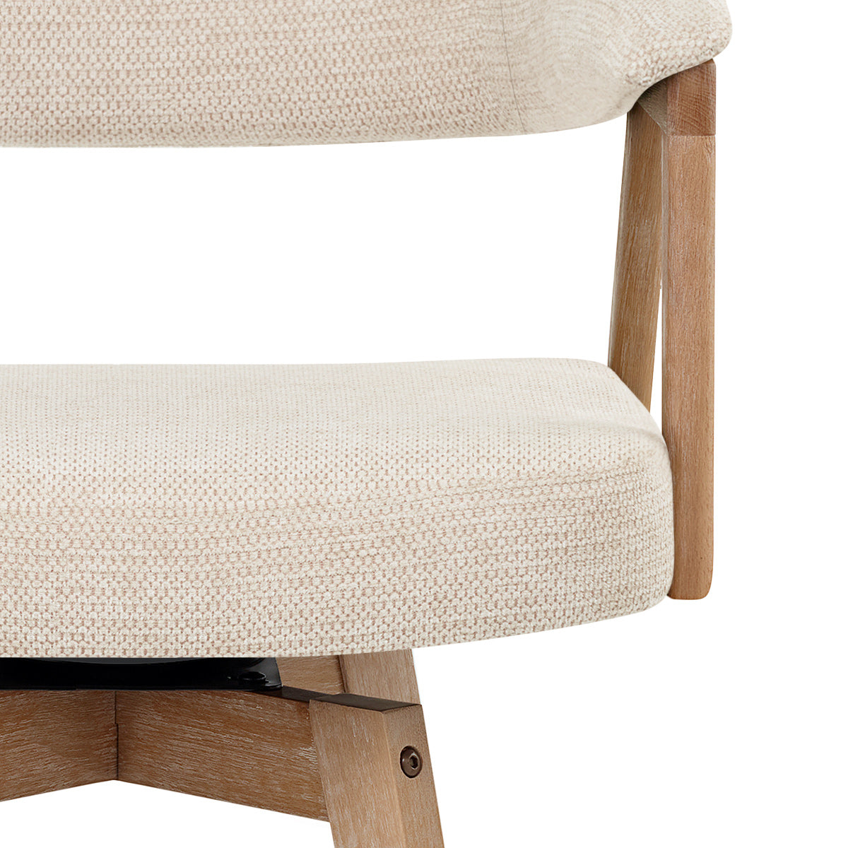 Sgabello Tessuto Quercia - Falco Beige