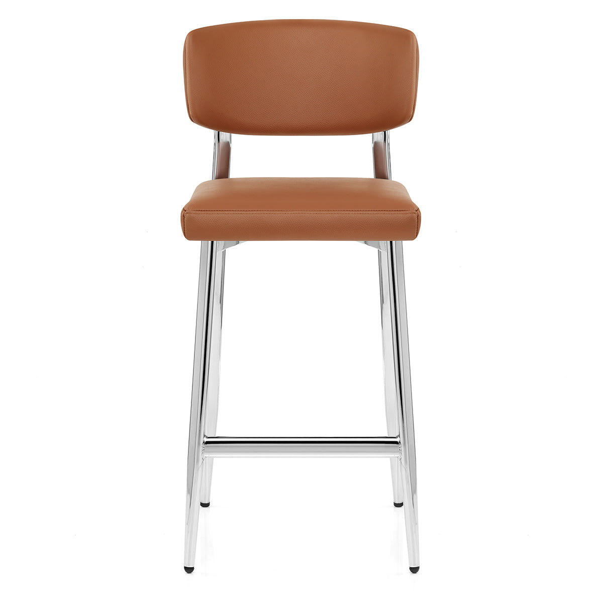 Echtleder Barhocker - Parker Braun