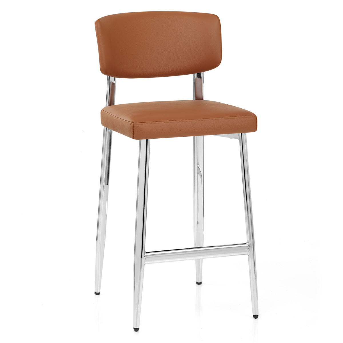 Echtleder Barhocker - Parker Braun
