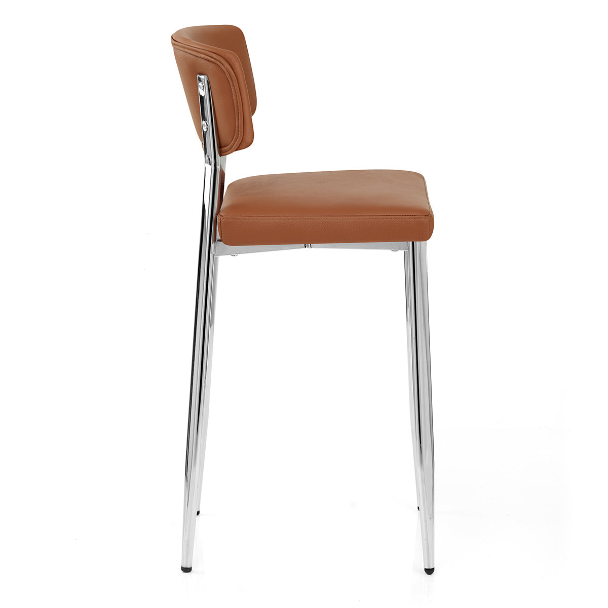 Echtleder Barhocker - Parker Braun