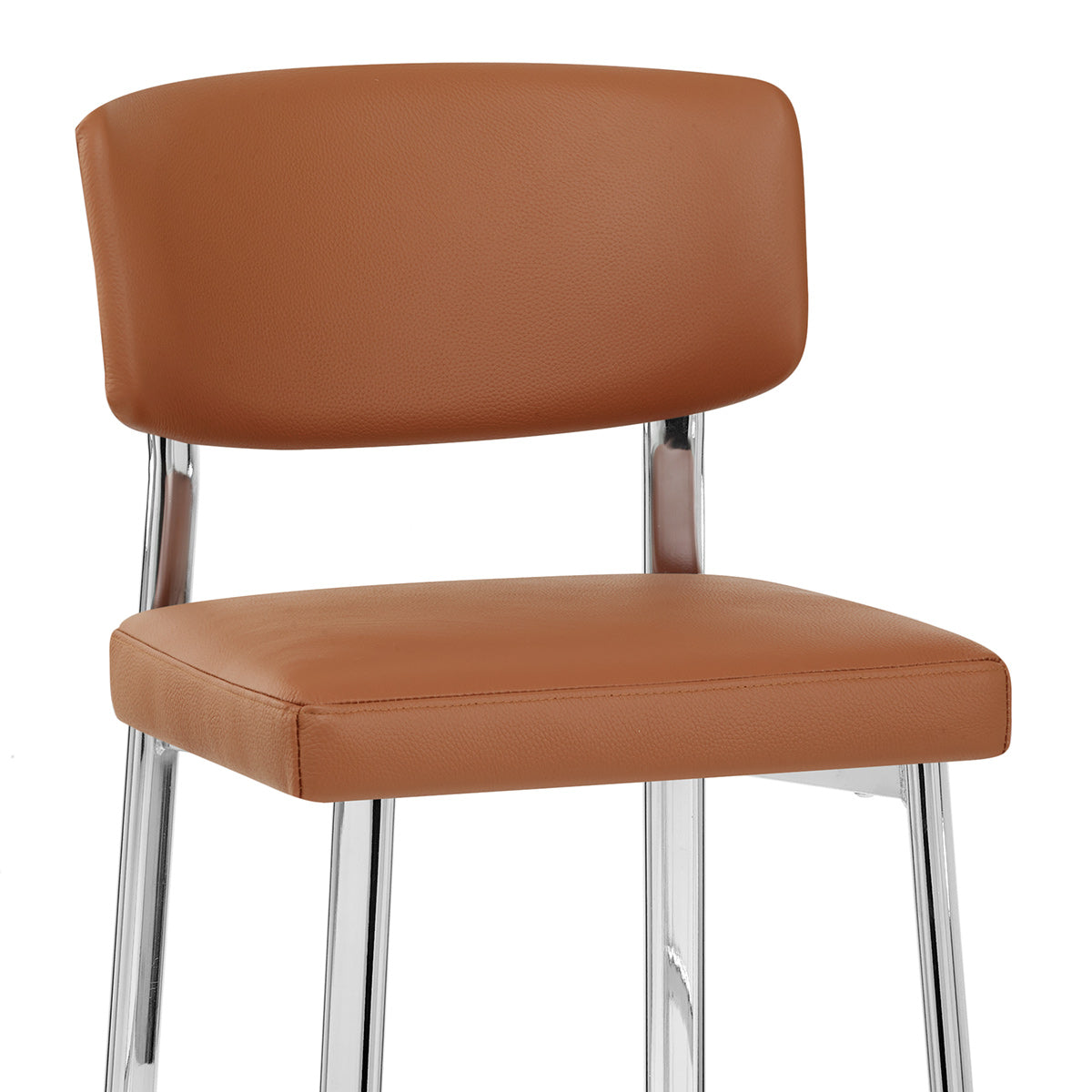 Echtleder Barhocker - Parker Braun