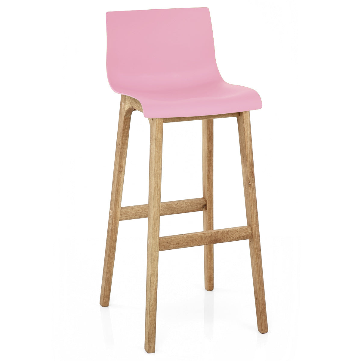 Barhocker Eiche - Hoch Drift Pink