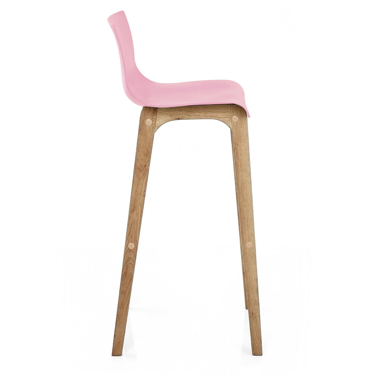Barhocker Eiche - Hoch Drift Pink