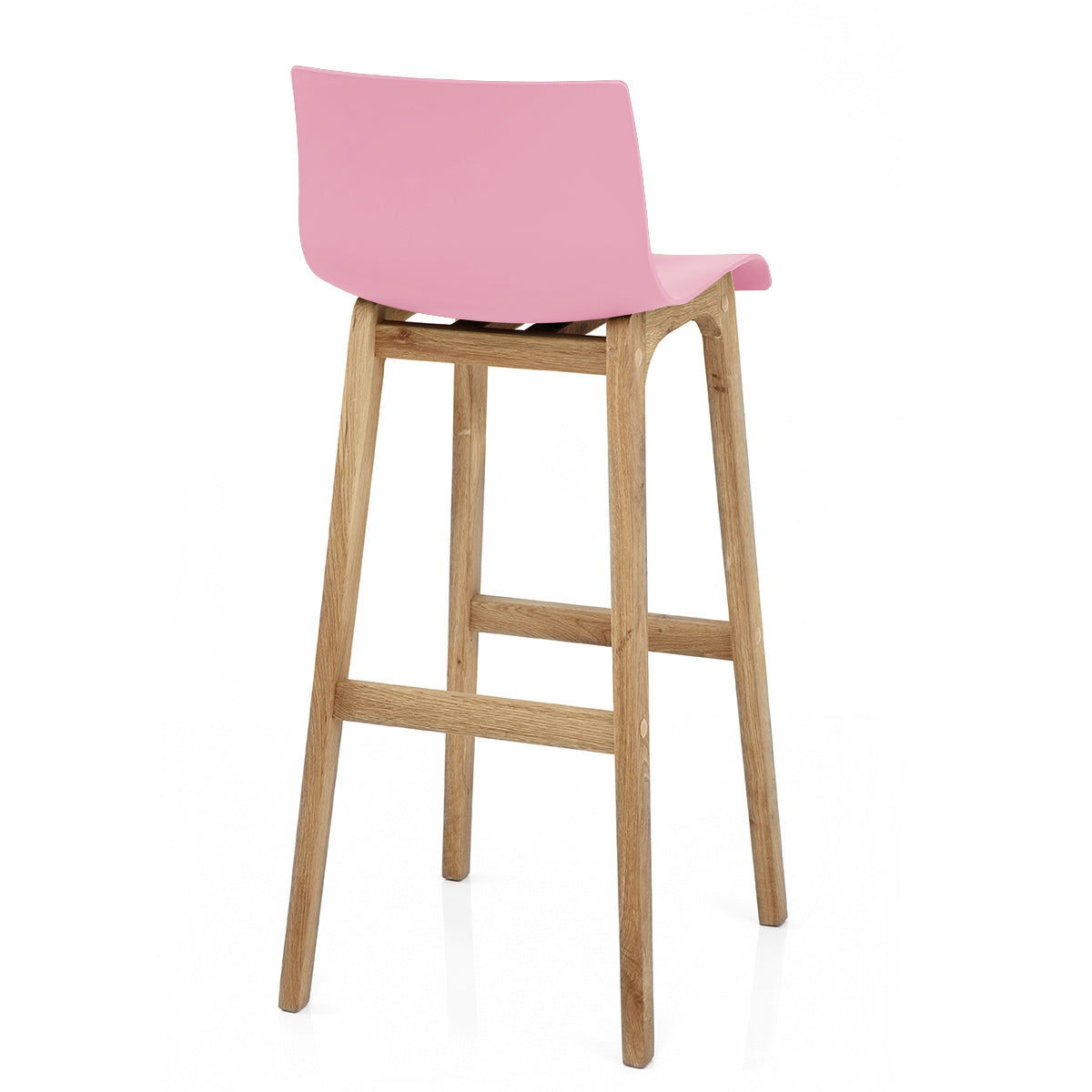 Barhocker Eiche - Hoch Drift Pink