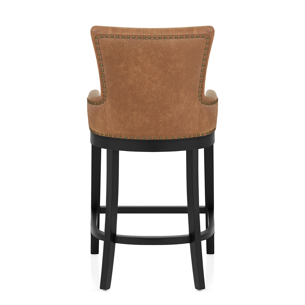 Kunstleder Barhocker Eiche - Chiltern Braun