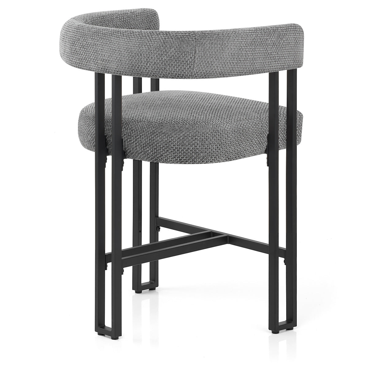 Barhocker Stoff - Gigi Grau