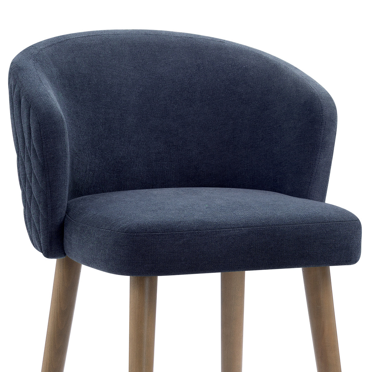 Barhocker Stoff - Boston Blau