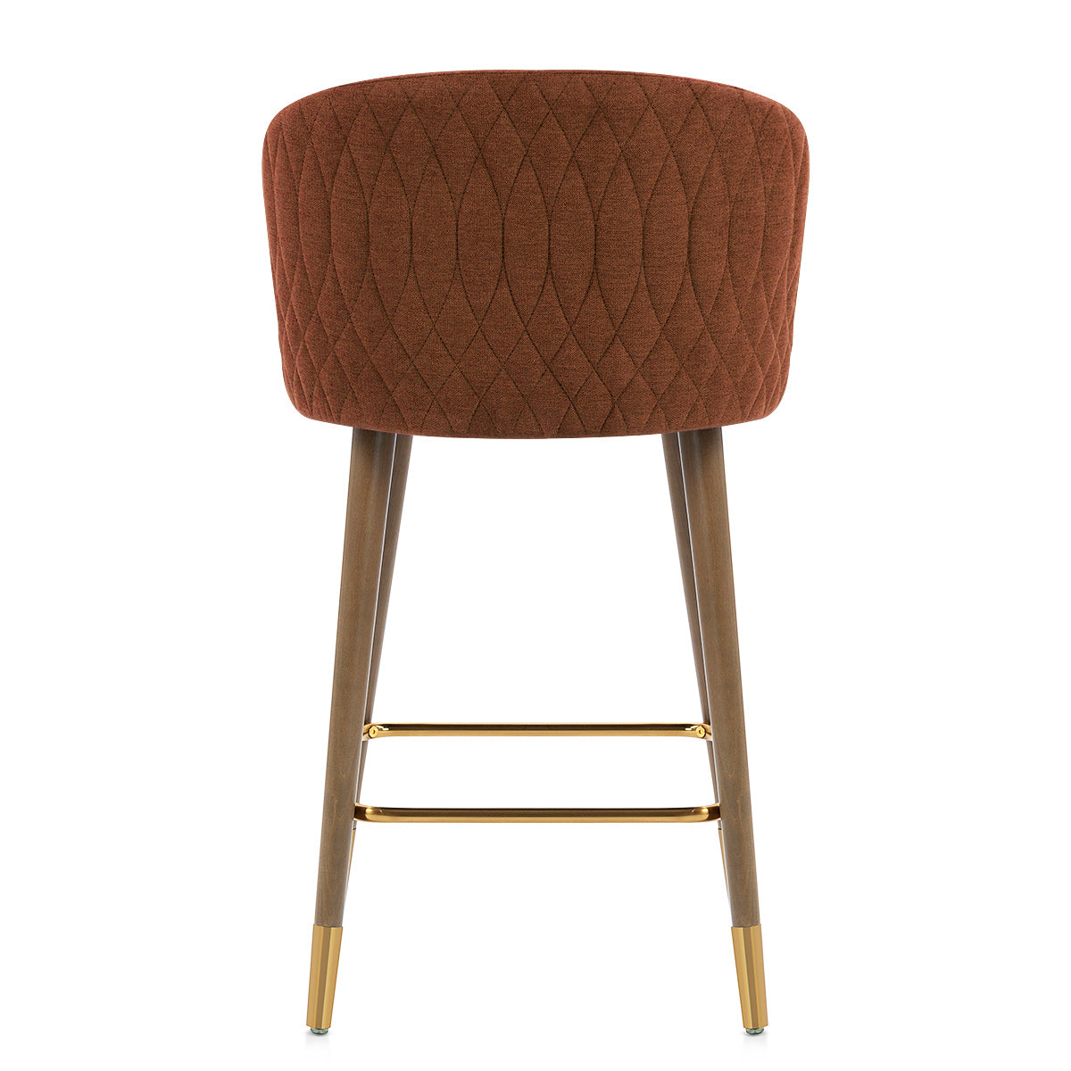Barhocker Stoff - Boston Rostrot