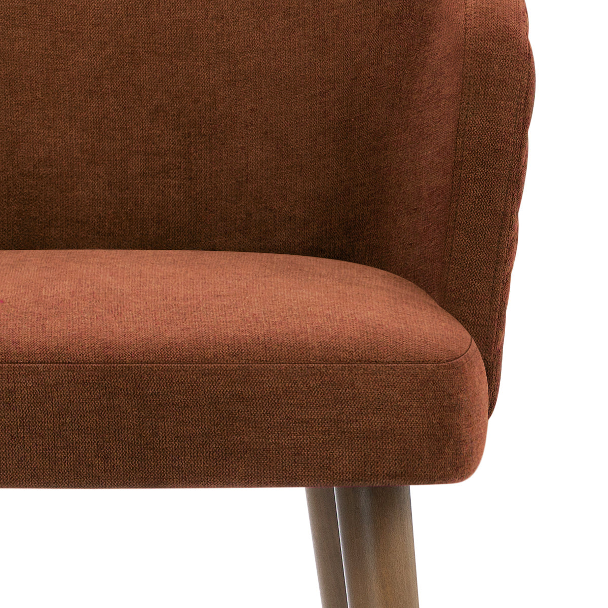Barhocker Stoff - Boston Rostrot