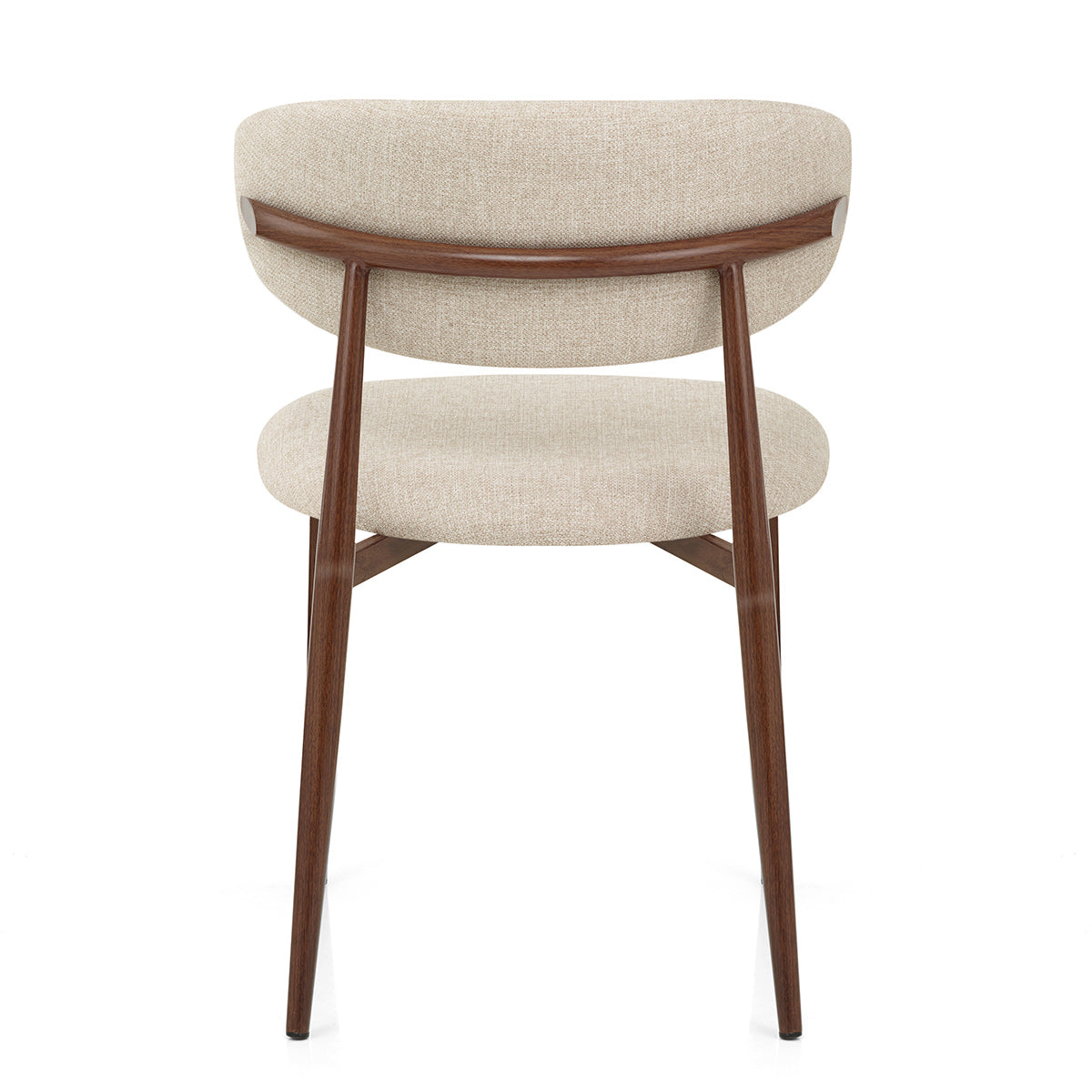 Stoff Esszimmerstuhl - Harrow Beige