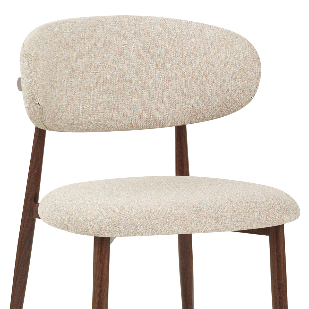 Stoff Esszimmerstuhl - Harrow Beige