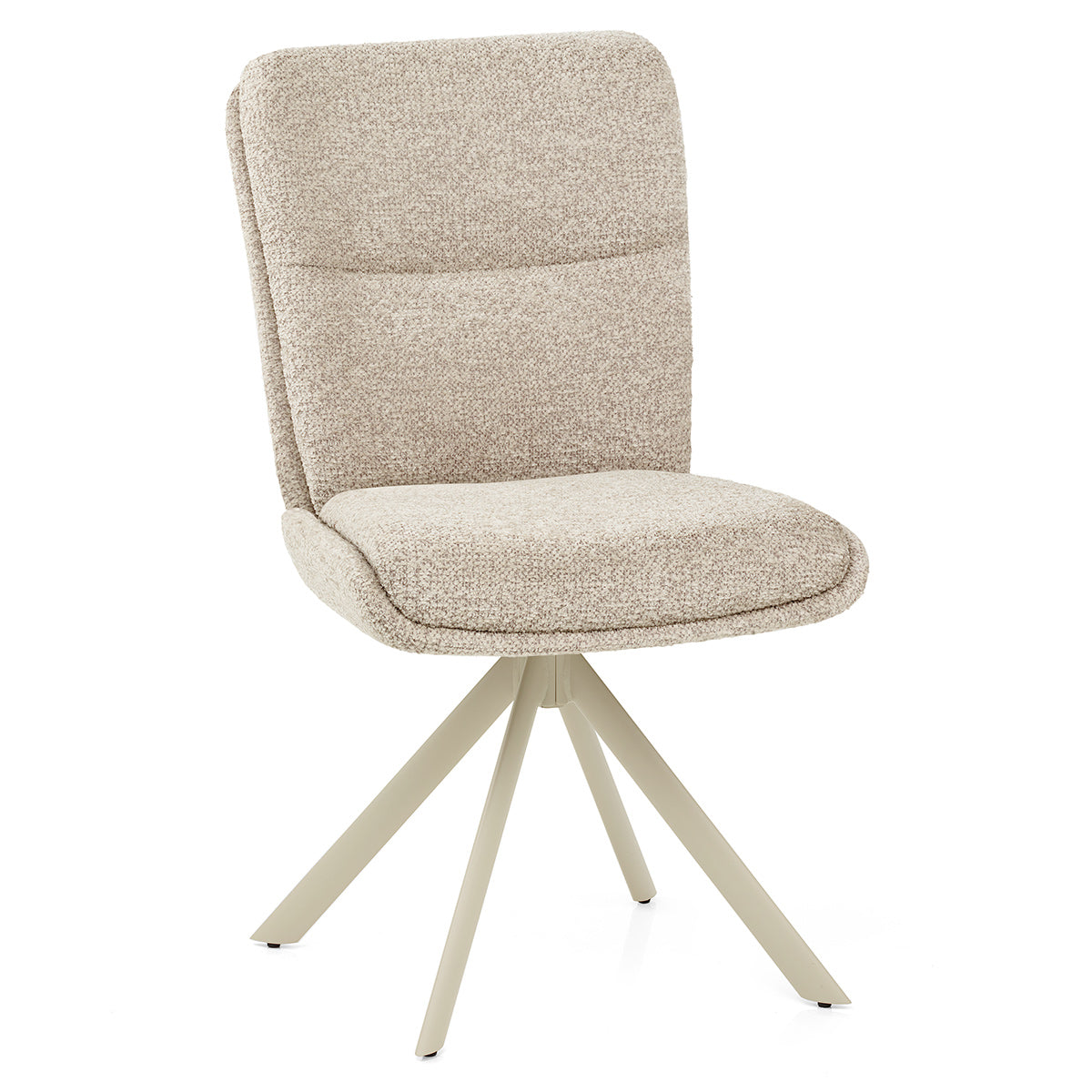 Stoff Esszimmerstuhl - Epsom Beige