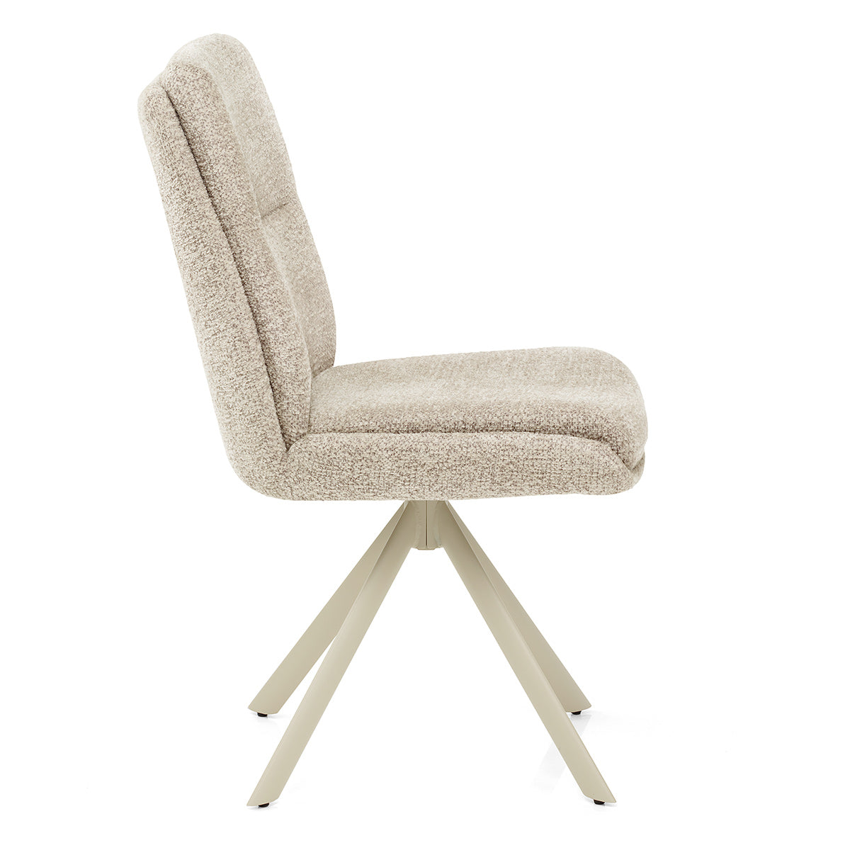 Stoff Esszimmerstuhl - Epsom Beige