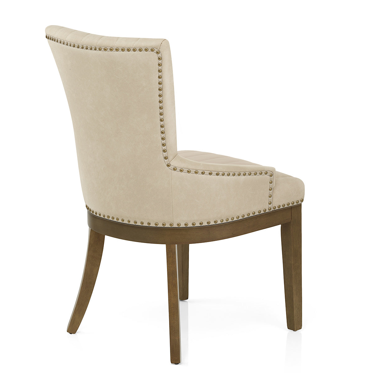 Kunstleder Stuhl Eiche - Chiltern Beige