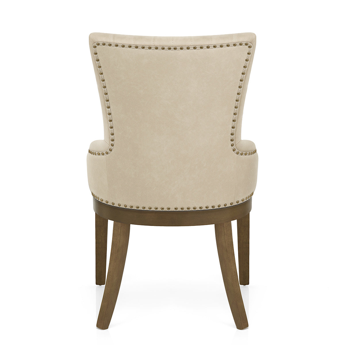 Kunstleder Stuhl Eiche - Chiltern Beige