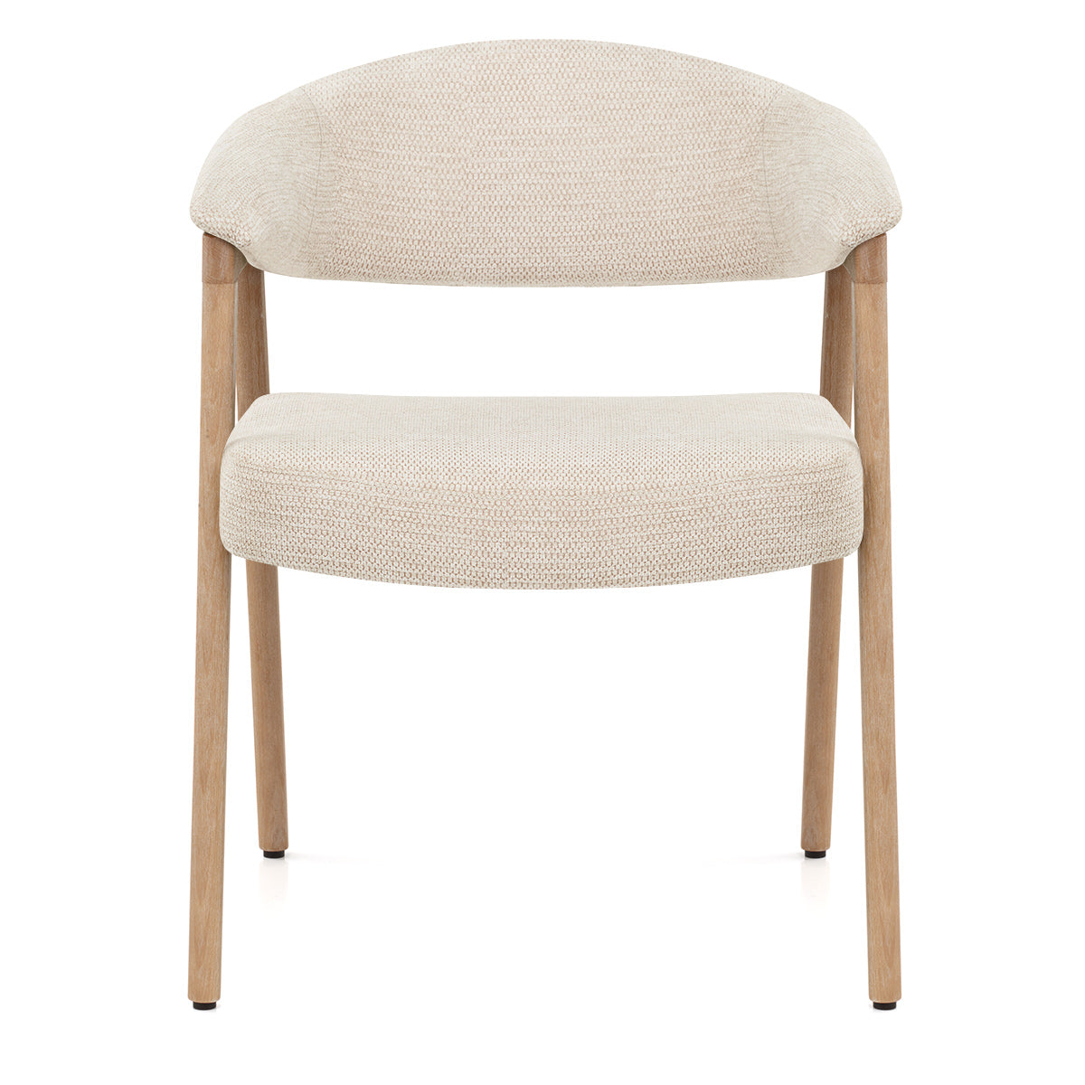 Sedia da pranzo Tessuto Quercia - Falco Beige