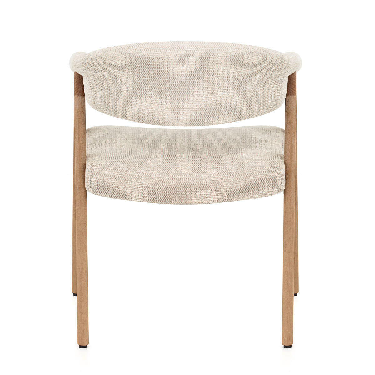 Sedia da pranzo Tessuto Quercia - Falco Beige