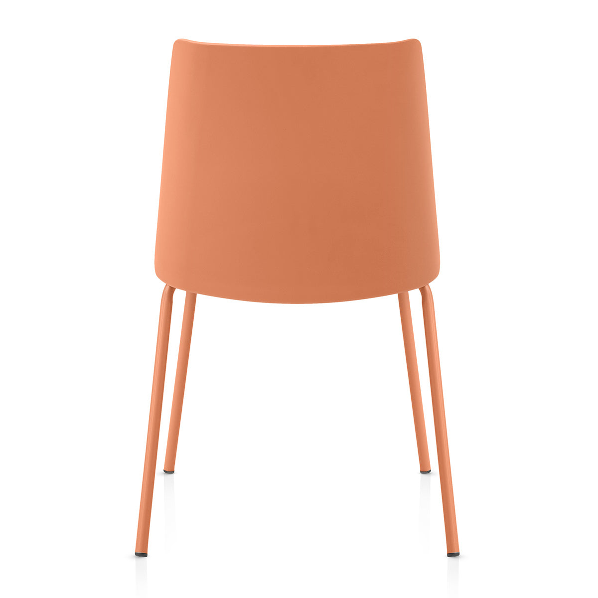 Kunstleder Esszimmerstuhl - Cosmo Orange