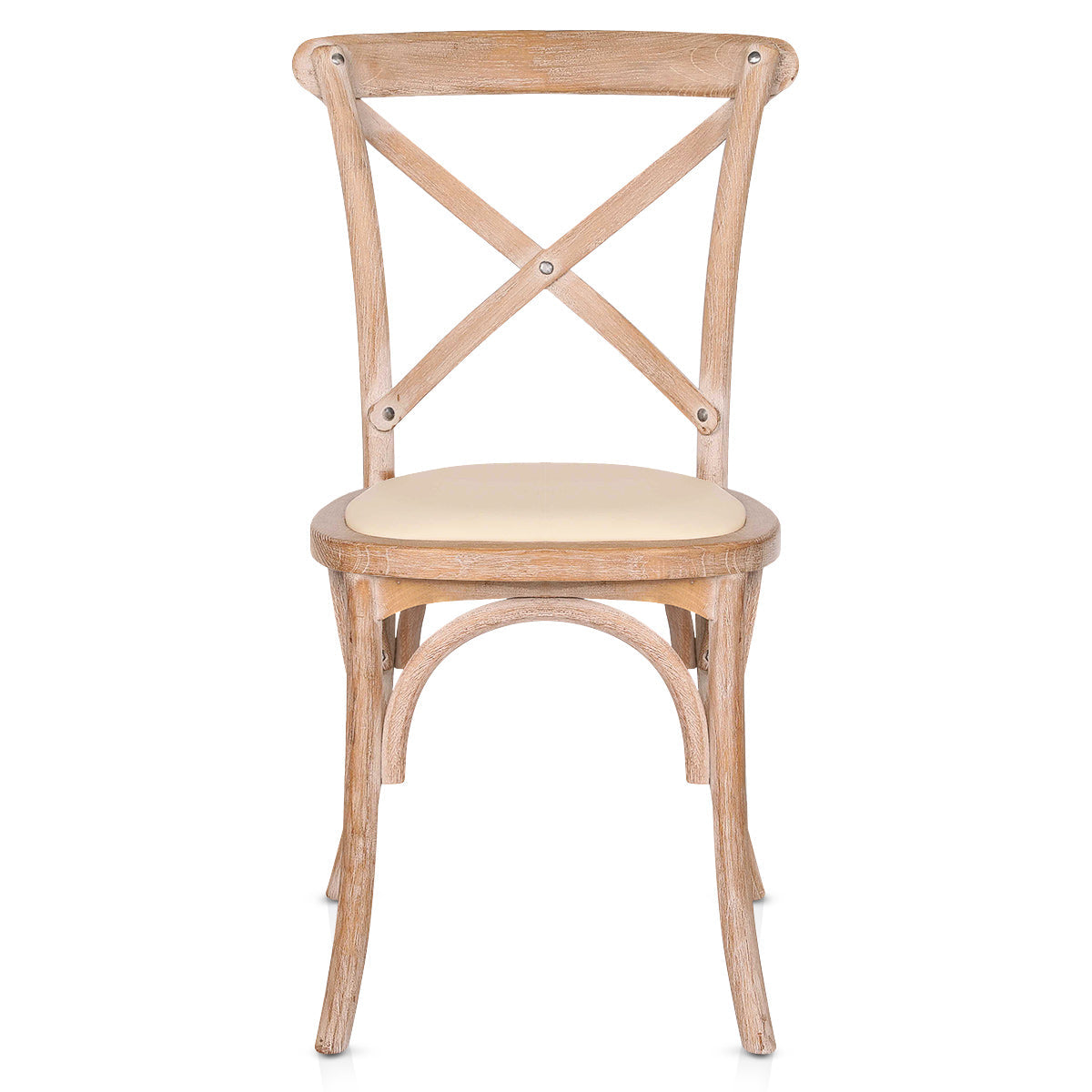 Stuhl Eiche Kreuzlehne - Marcel Beige