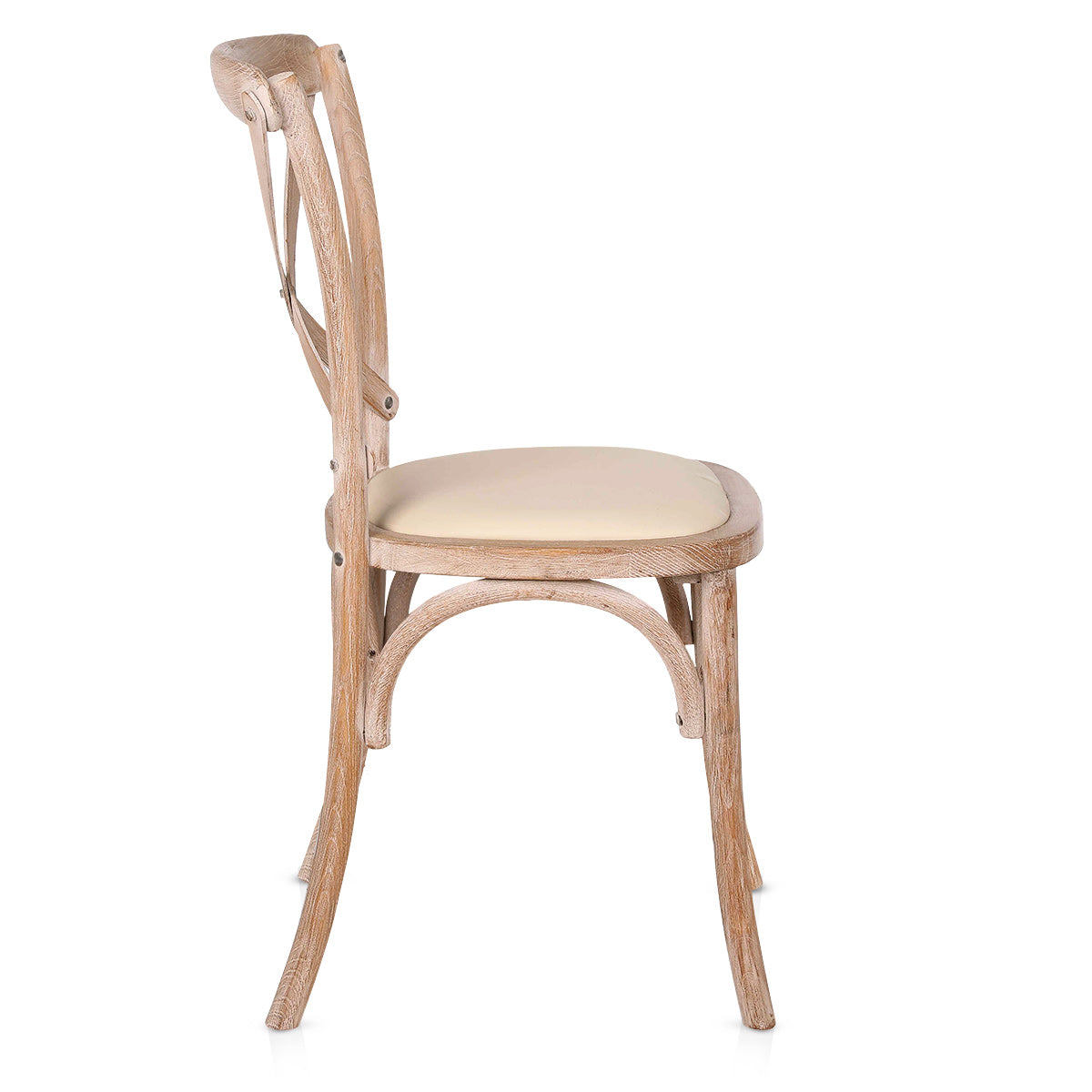 Stuhl Eiche Kreuzlehne - Marcel Beige