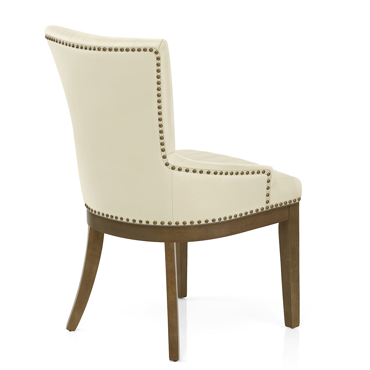 Stuhl Eiche Leder - Chiltern Beige
