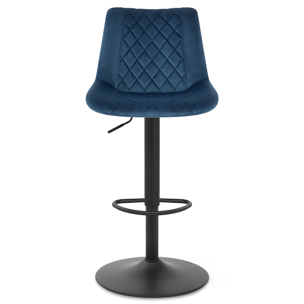 Samt Barhocker - Faro Blau