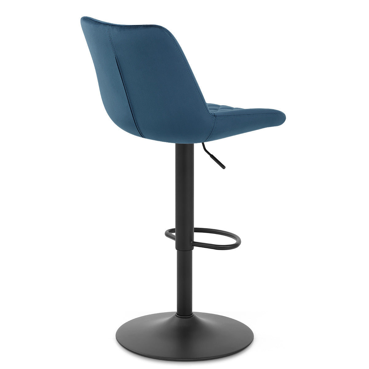 Samt Barhocker - Faro Blau
