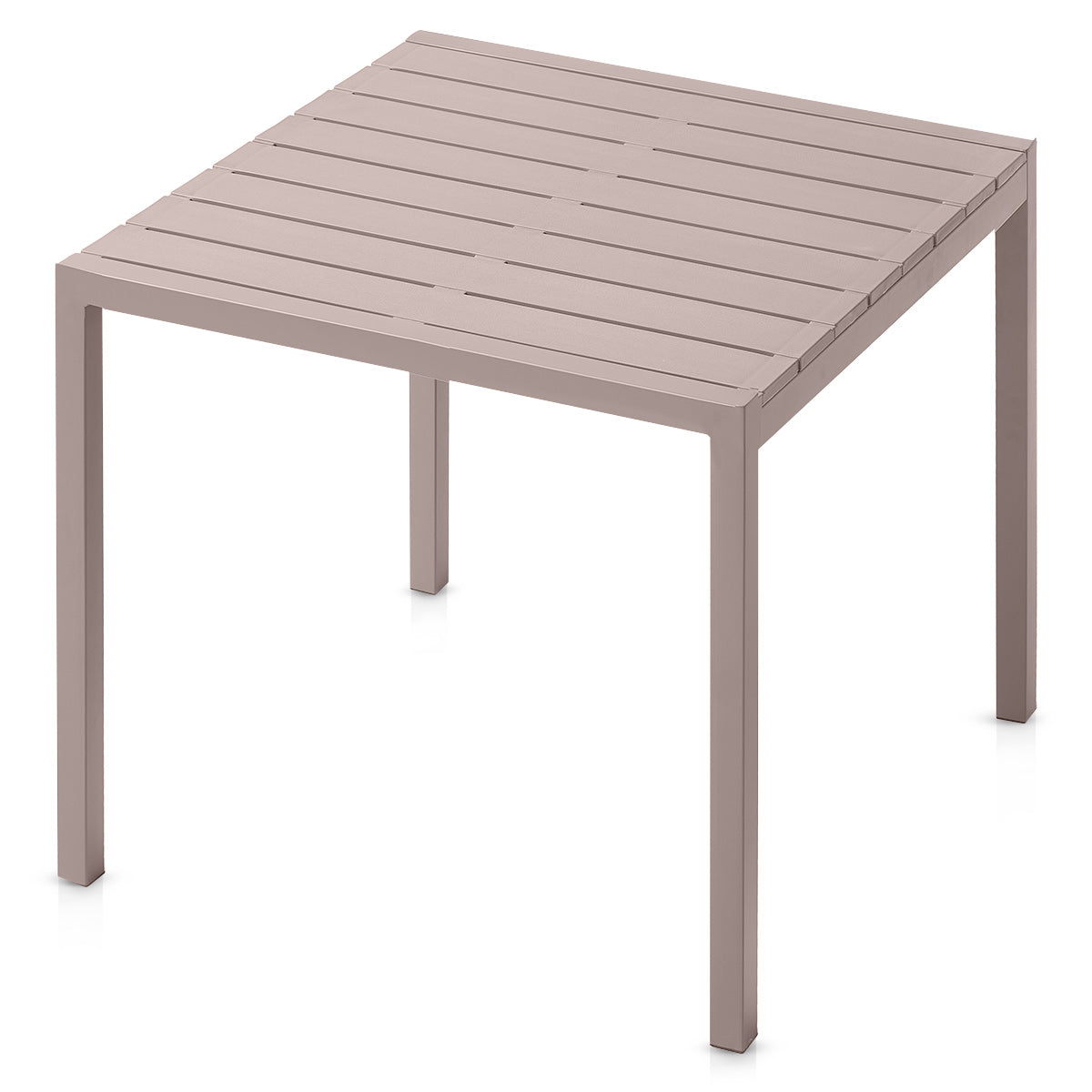 Gartentisch Quadratisch - Pico Braungrau