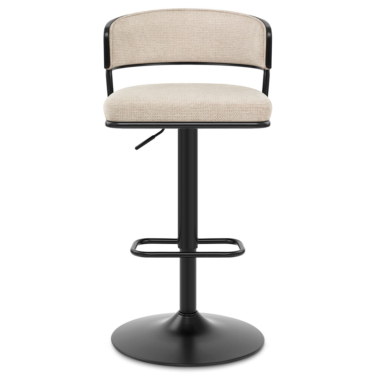 Stoff Barhocker - Alexa Beige