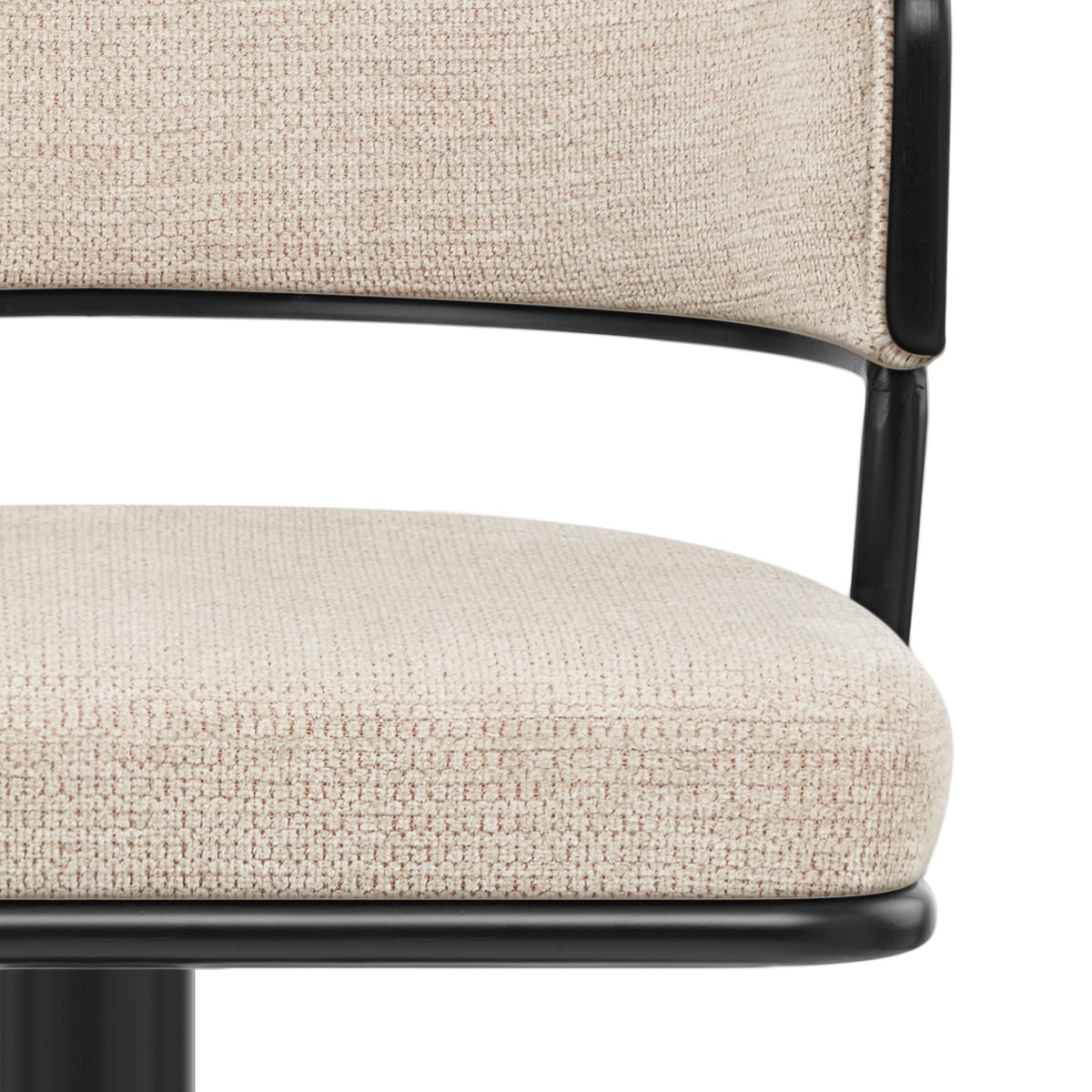 Stoff Barhocker - Alexa Beige