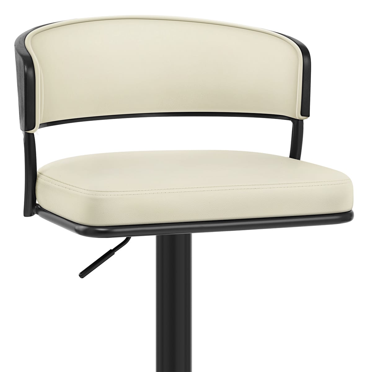 Sgabello Vera Pelle - Alexa Crema