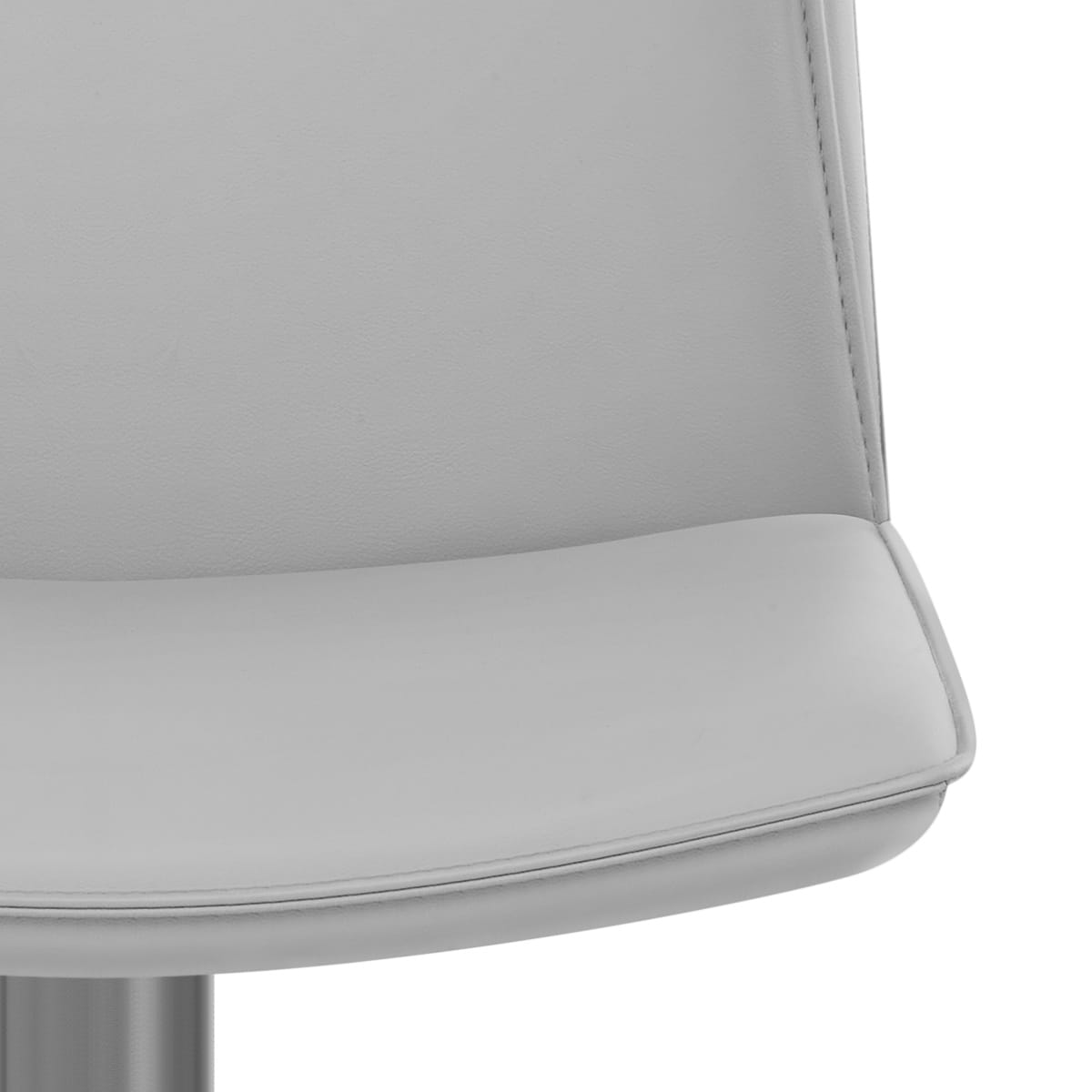 Sgabello Ecopelle - Alto Grigio