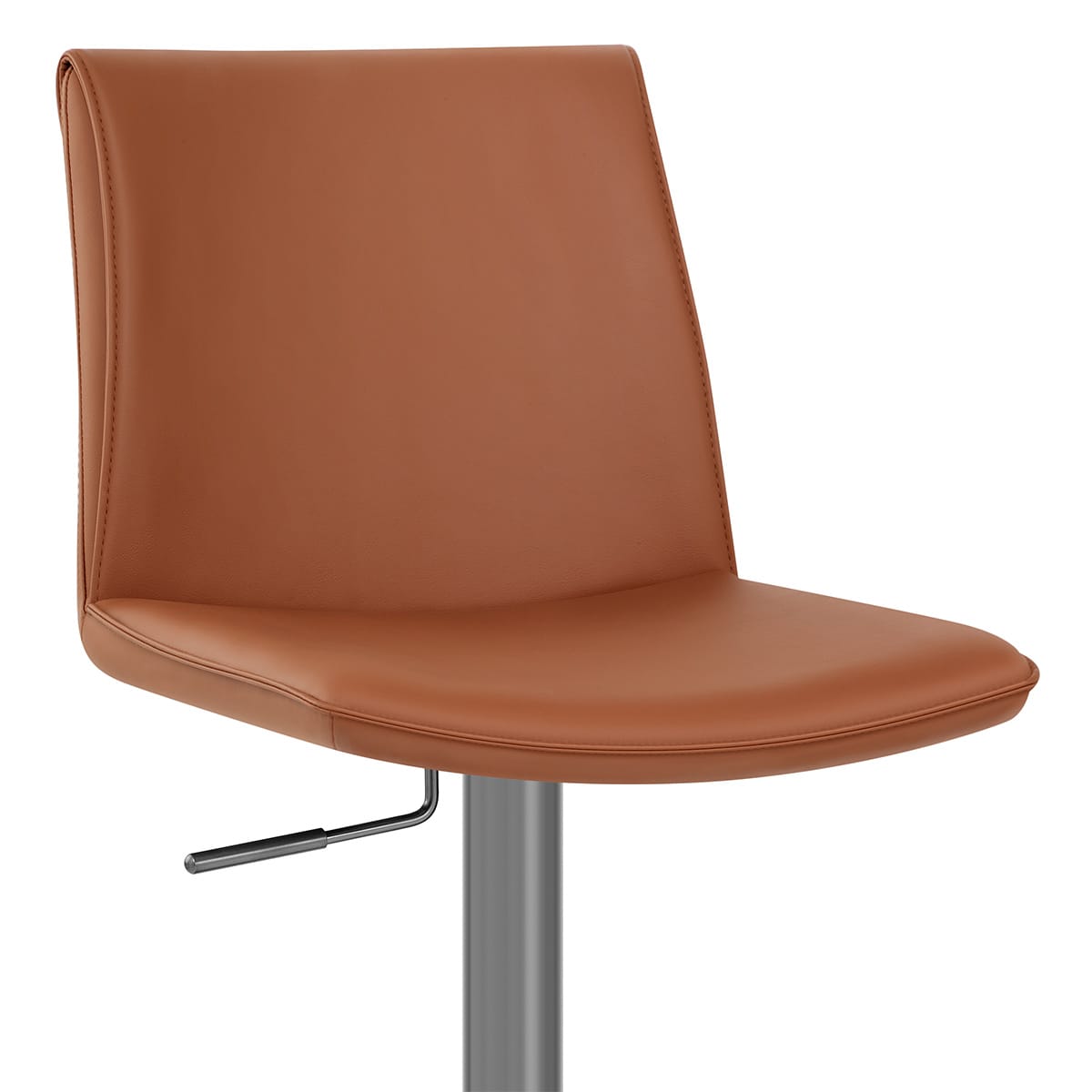 Sgabello Ecopelle - Alto Marrone