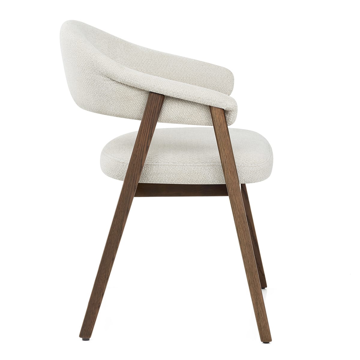Stoff Stuhl Eiche - Amber Beige