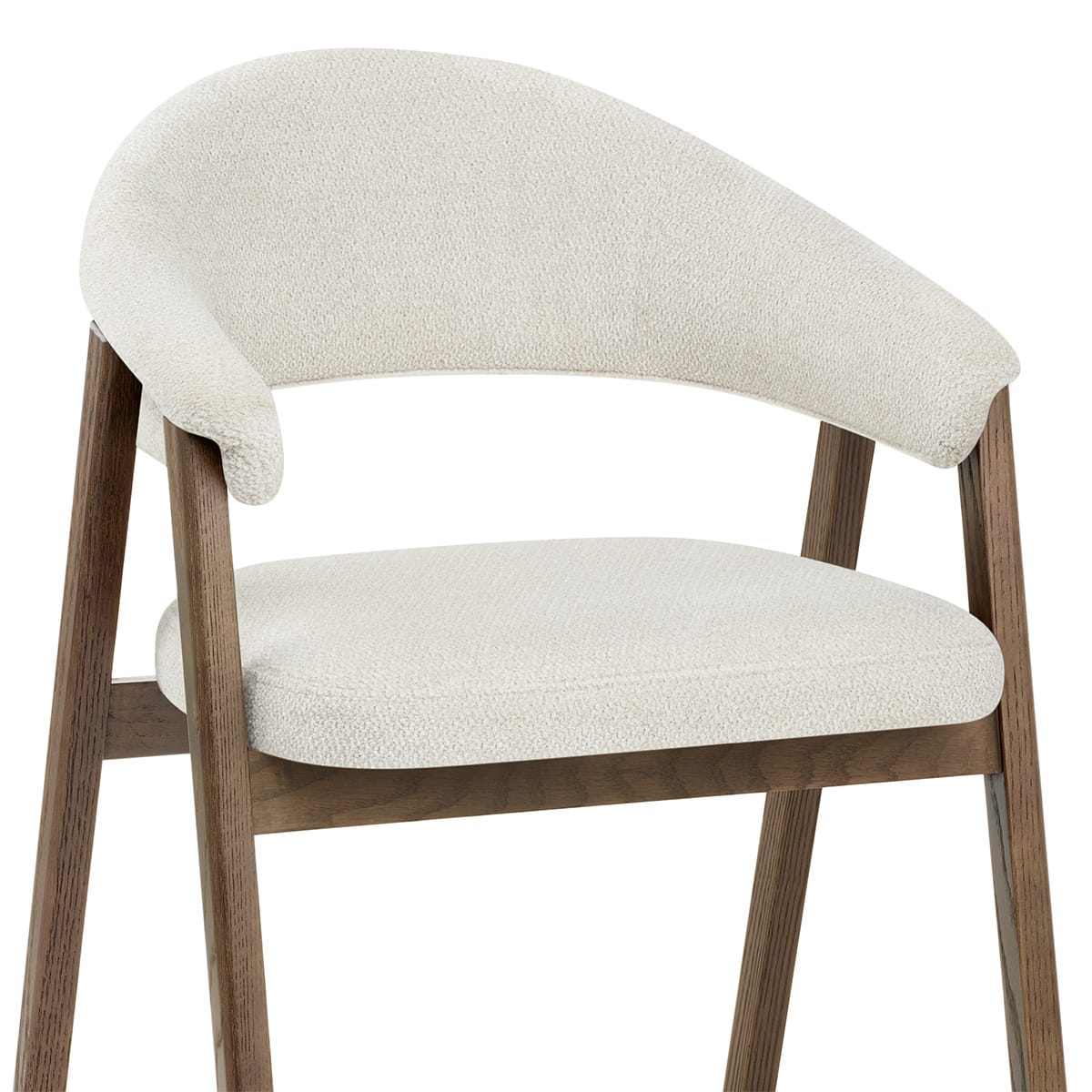 Stoff Stuhl Eiche - Amber Beige