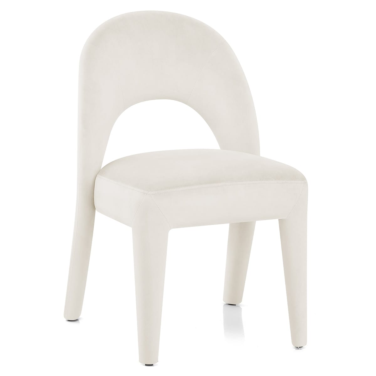 Sedia Velluto - Amore Crema