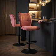 Samtbarhocker - Art Pink