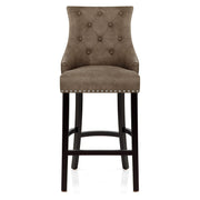Kunstleder Barhocker - Ascot Braun