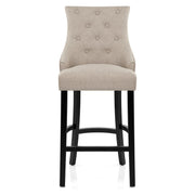 Stoffbarhocker - Ascot Braungrau